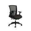 Chairs * | Task Chairs Global Vion Mesh Back Fabric Computer And Desk Chair, Black (6321-8-Ur22)