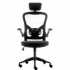 Chairs * | Office Chairs Urban Factory Ergo Simple Ergonomic Adjustable Office Chair, Black (Esc05Uf)