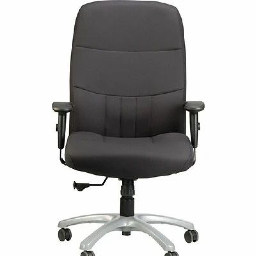 Chairs * | Executive/Managerial Chairs Raynor Eurotech Excelsior Fabric Big And Tall Manager'S Chair, Black (Bm90000-Blk)