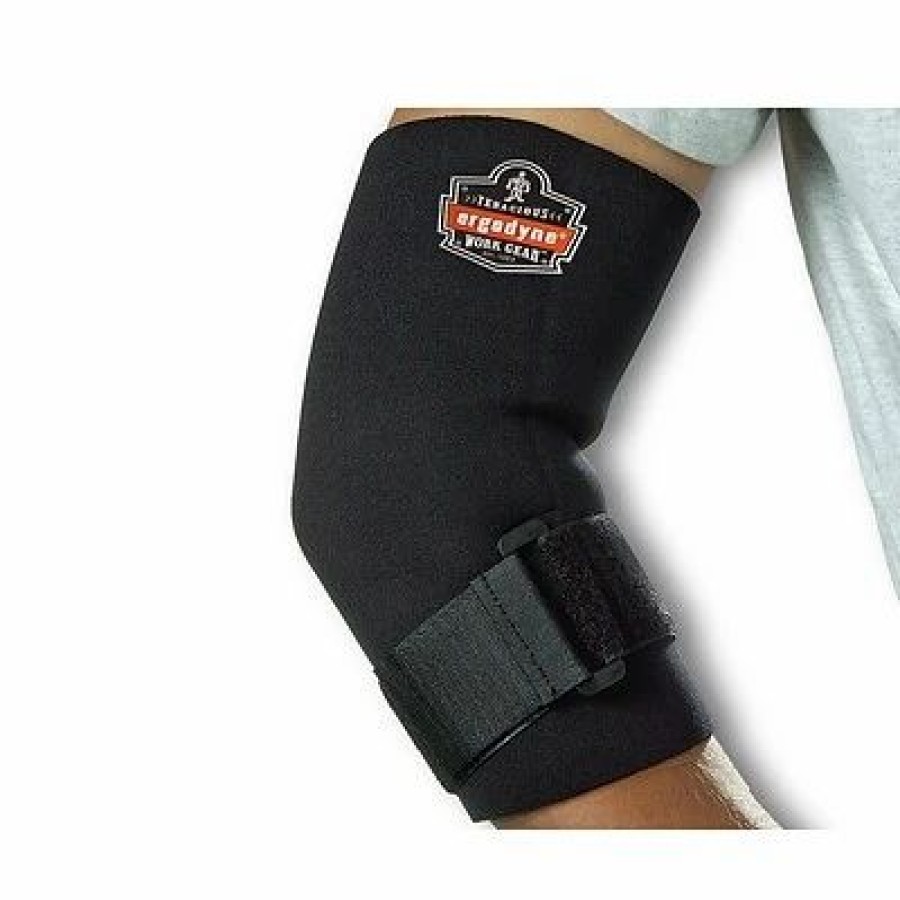 Ergonomic Support * | Arm & Elbow Support Ergodyne Proflex 655 Neoprene Elbow Sleeve With Strap, Medium (16583)