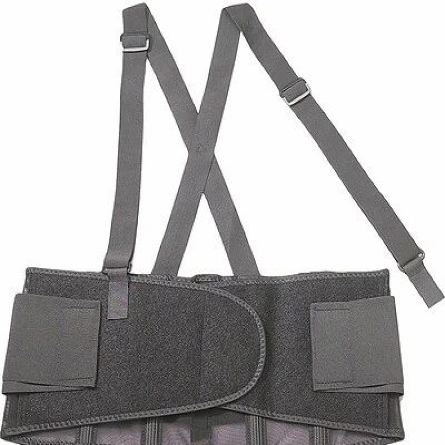 Ergonomic Support * | Ergodyne Proflex Economy Elastic Back Supports Ergodyne Proflex 100 Economy Back Support, Medium, Black