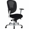 Chairs * | Global Executive/Managerial Chairs Offices To Go Executive Mid-Back Chair, Mesh, Black, Seat: 20 1/2 W X 18 D, Back: 19 W X 21 H