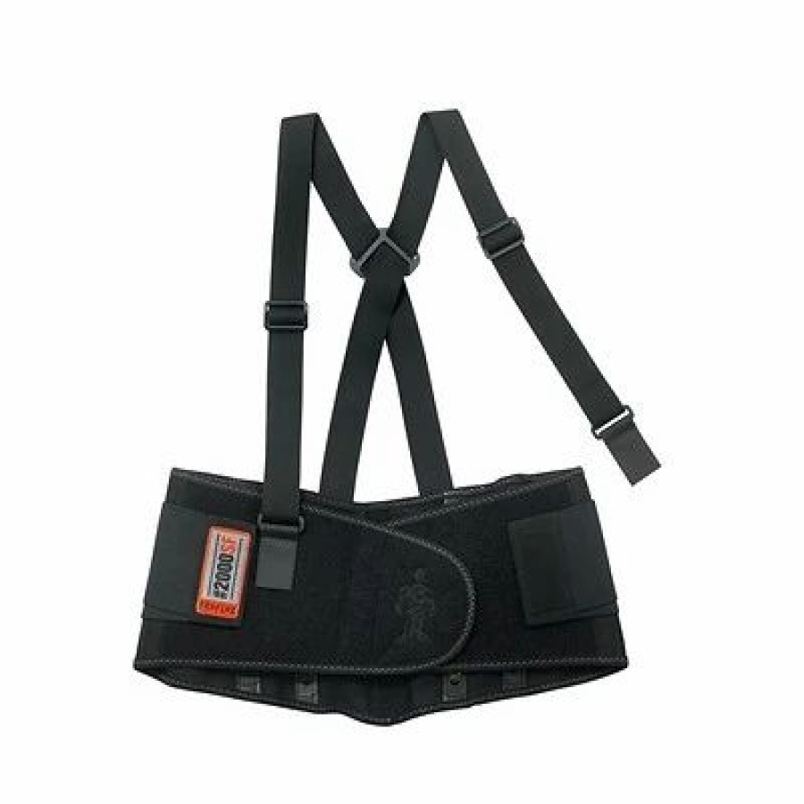 Ergonomic Support * | Ergodyne Back Supports Ergodyne Proflex 2000Sf High Performance Back Support, Medium, Black (11283)