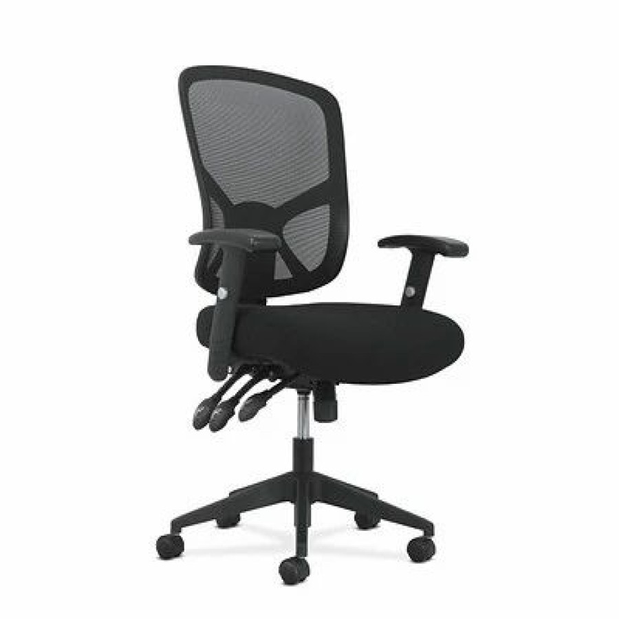 Chairs * | Task Chairs Sadie High-Back Task Chair, Height Adjustable Arms, Height Adjustable Back (Bsxvst121)