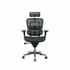 Chairs * | Task Chairs Eurotech High Back Mesh Task Chair, Black (Me7Erg(N))