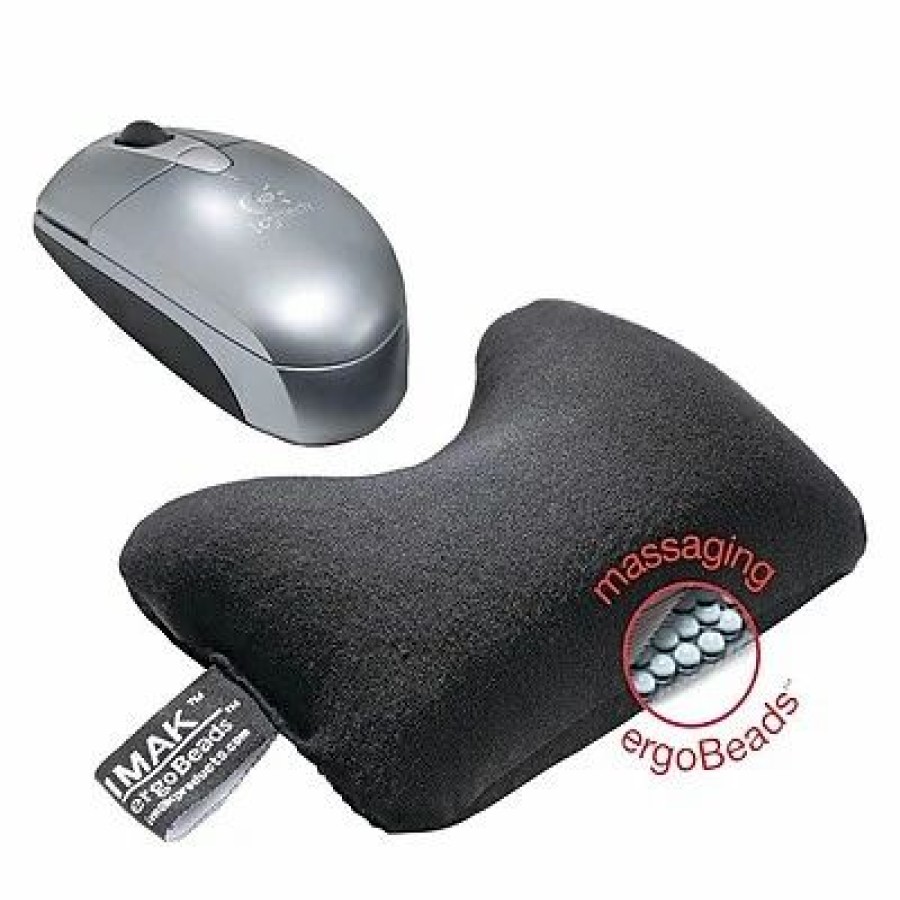 Keyboards & Mice * | Mouse Pads & Wrist Rests Imak Cushion Ergobeads Wrist Rest, Black (A10165)