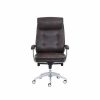 Chairs * | Big & Tall Chairs Beautyrest Royo Ergonomic Leather Executive Big & Tall Chair, 400 Lb. Capacity, Brown (51449)