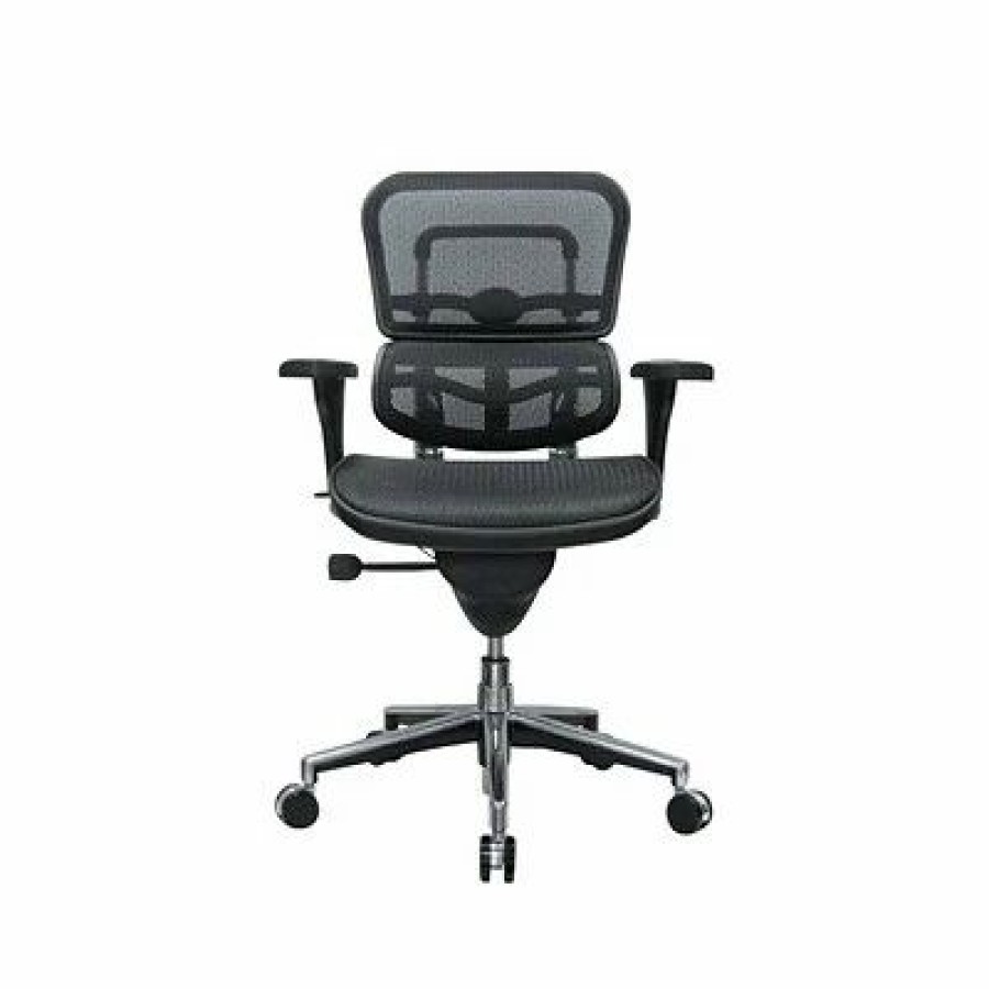 Chairs * | Task Chairs Raynor Low Back Mesh Task Chair, Black (Me8Erglo(N))