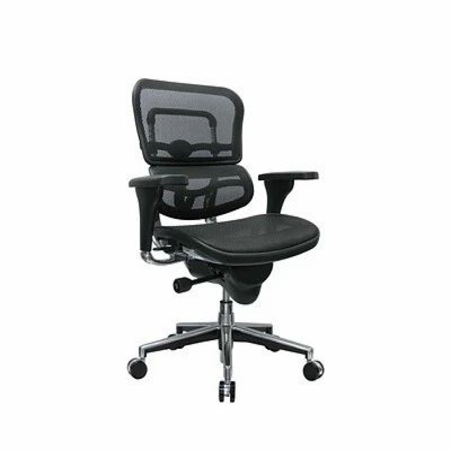 Chairs * | Task Chairs Raynor Low Back Mesh Task Chair, Black (Me8Erglo(N))