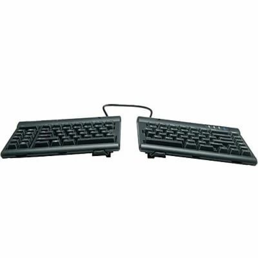 Keyboards & Mice * | Computer Keyboards Kinesis Freestyle2 For Pc With V3 Accessory Pre-Installed Wired Keyboard, Black (Kb830Pb)