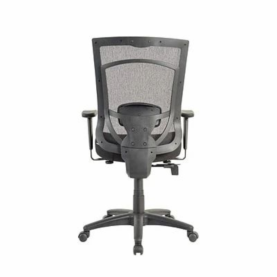 Chairs * | Task Chairs Tempur-Pedic Tp7000 Mesh Back Fabric Task Chair, Black (Tp7000-Rav/Coal)