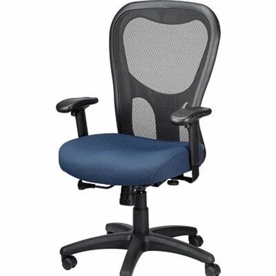 Chairs * | Task Chairs Tempur-Pedic Tp9000 Mesh Task Chair, Navy Blue (Tp9000-Navy)