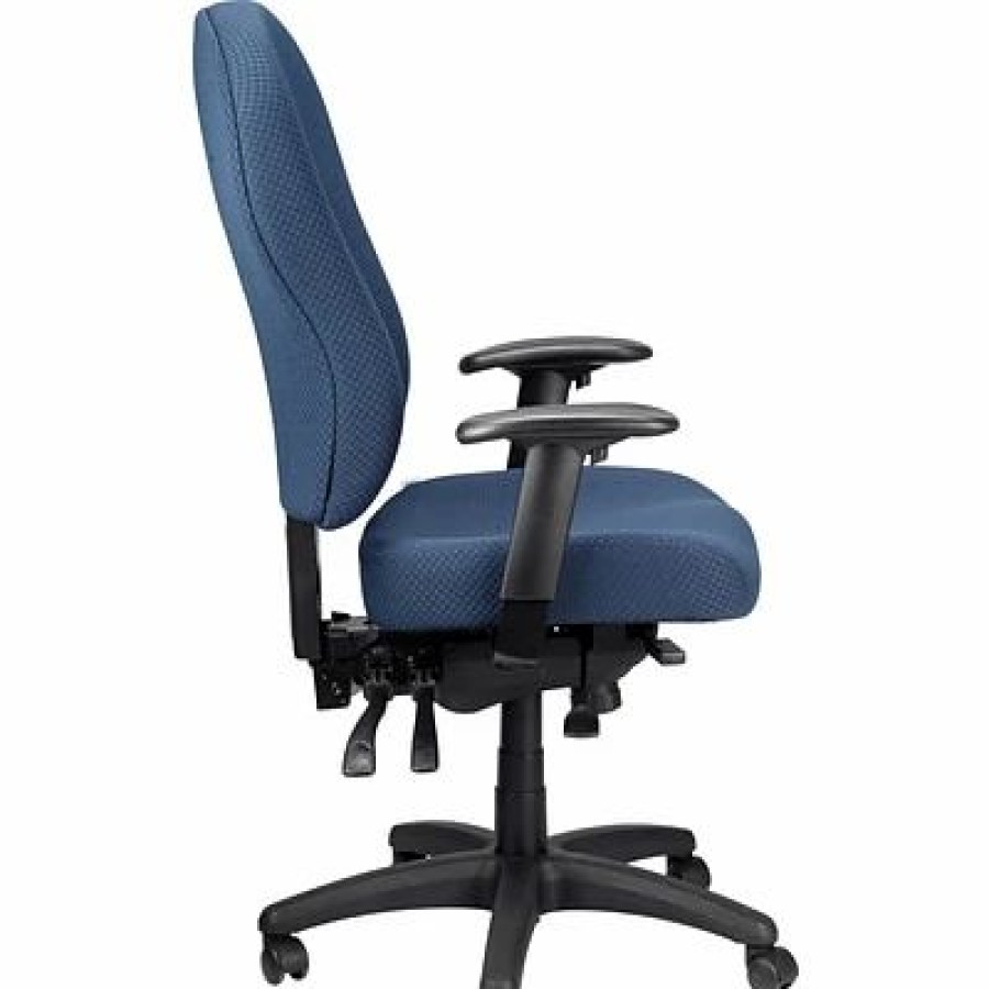 Chairs * | Task Chairs Tempur-Pedic Tp4000 Fabric Task Chair, Navy (Tp4000-Navy)