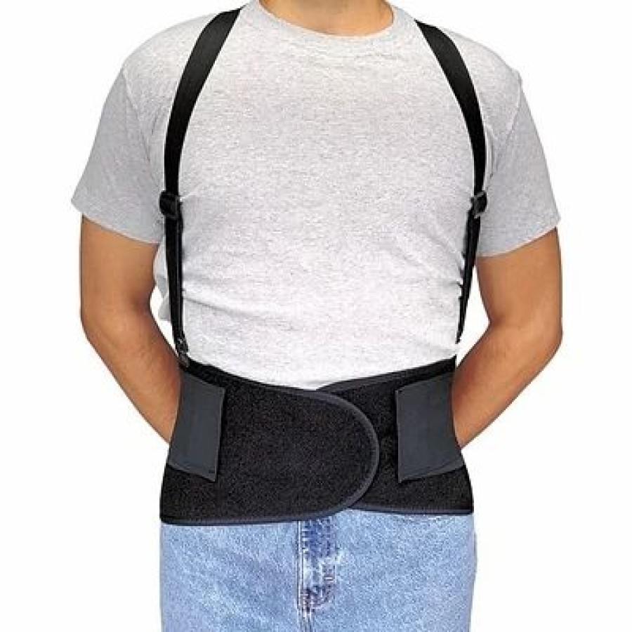 Ergonomic Support * | Allegro Economy Belts, Black, Back Support, Medium