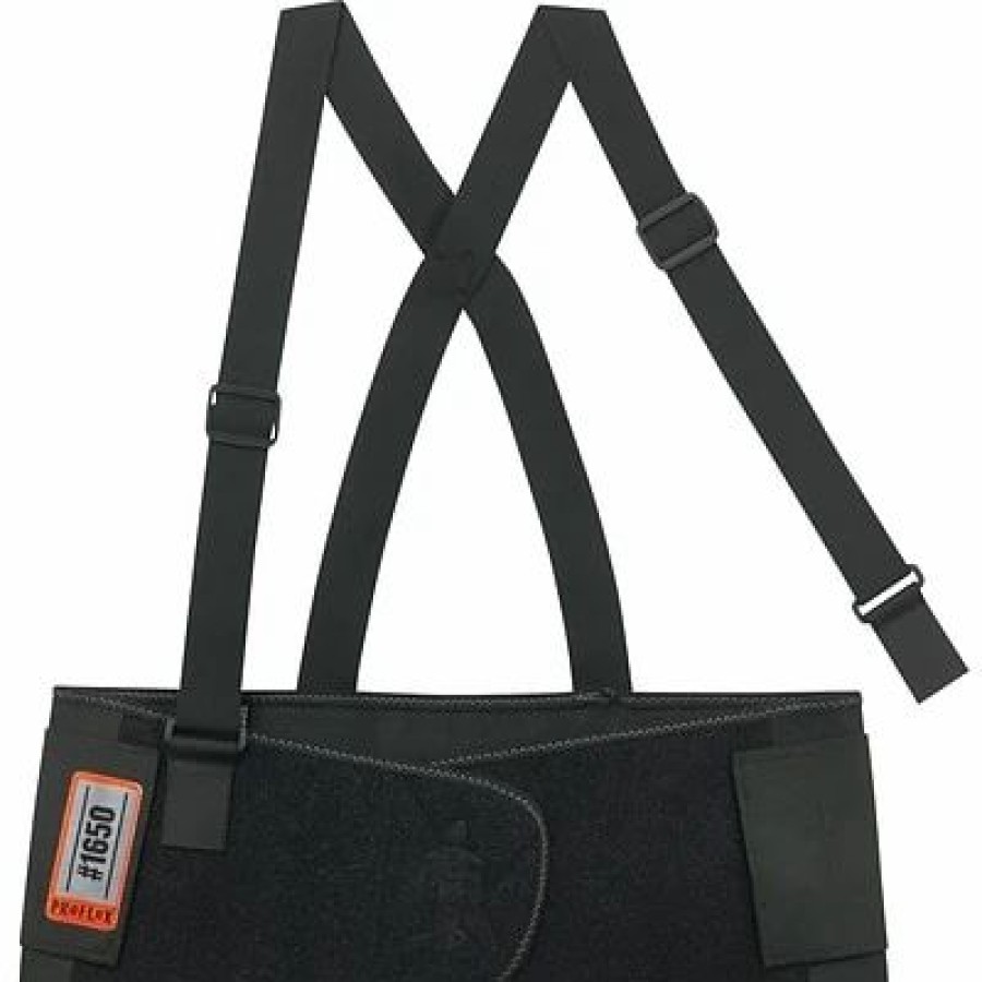 Ergonomic Support * | Back Supports Ergodyne Proflex 1650 Economy Elastic Back Support, Xs (11091)