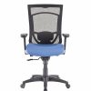 Chairs * | Task Chairs Tempur-Pedic Tp7000 Mesh High Back Fabric Chair, Denim (Tp7000-Denim)